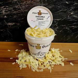 Träumli – Klassisch mit Weisswein im Chübeli